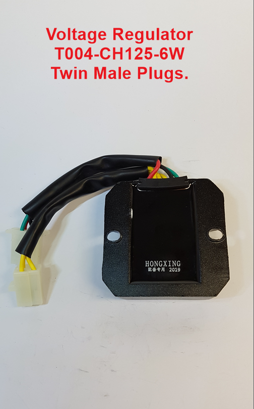 Voltage Regulator,  T004-CH125-6W. 6 wire suits Honda CH125 and 150cc, Honda ATV image 1