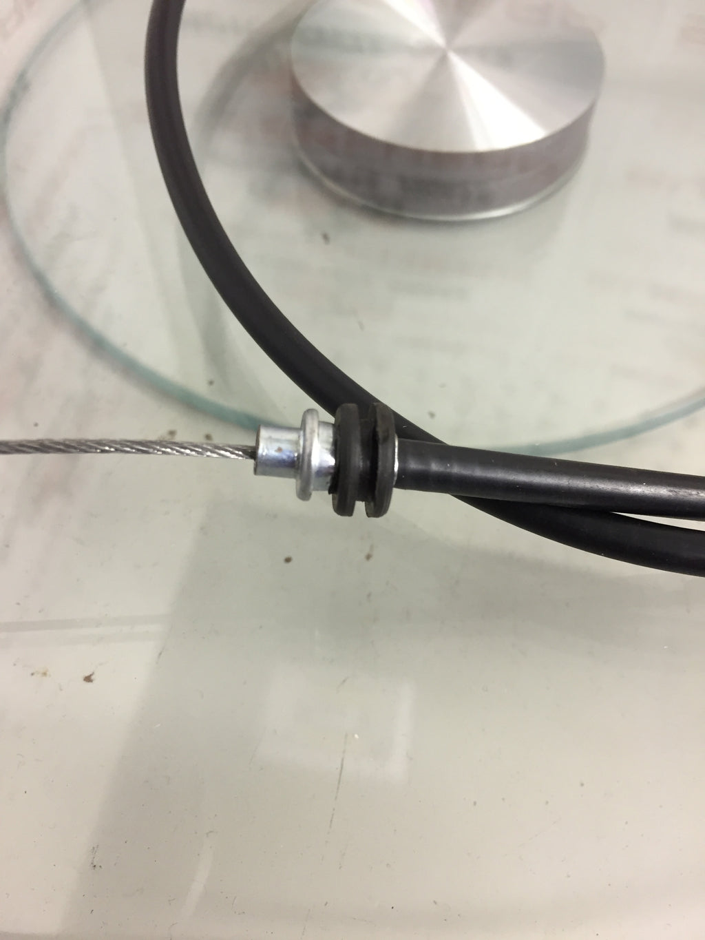 Throttle Cable, D030-092, 1000mm, ASSASSIN, THUMPSTAR, ATOMIK, DHZ, DIRT BIKES image 2