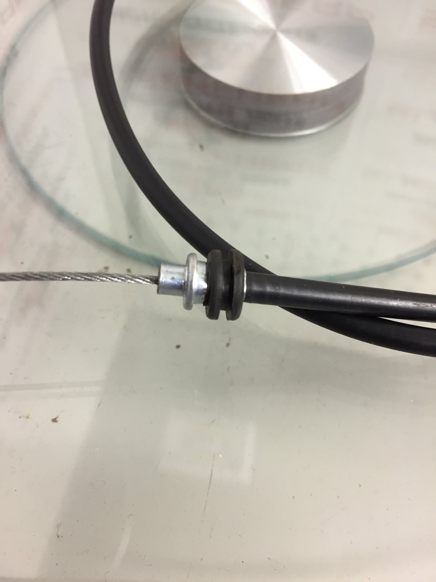 Throttle Cable, D030-092, 1000mm, ASSASSIN, THUMPSTAR, ATOMIK, DHZ, DIRT BIKES image 2