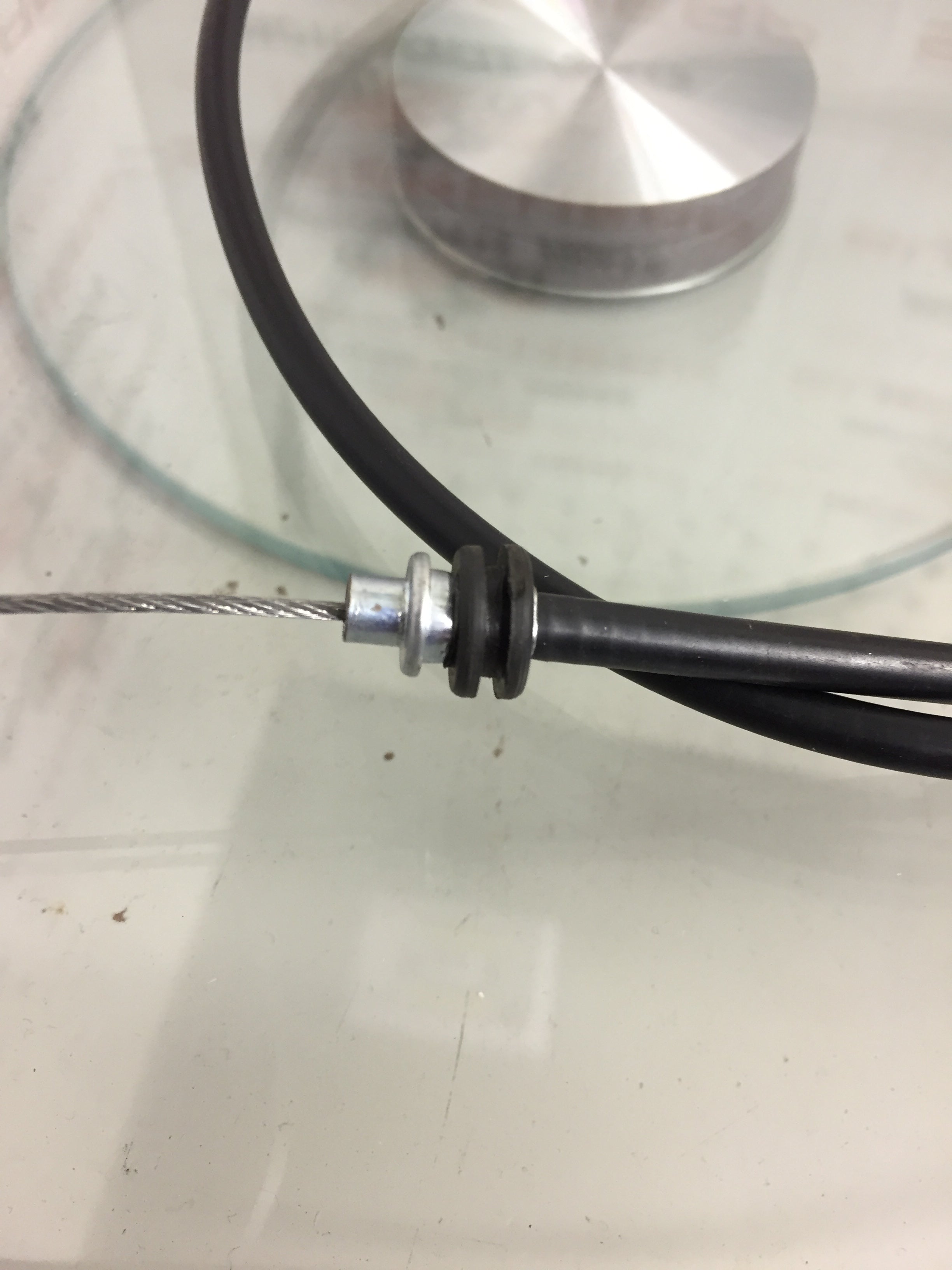 Throttle Cable, D030-092, 1000mm, ASSASSIN, THUMPSTAR, ATOMIK, DHZ, DIRT BIKES image 2