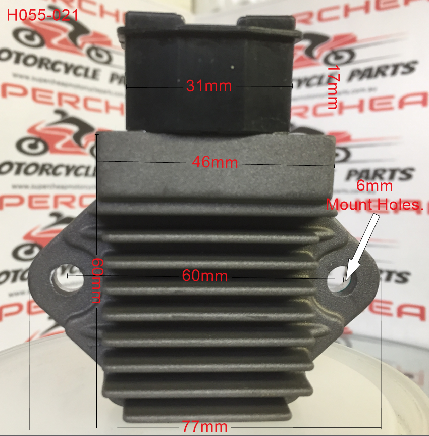 Voltage Regulator, H055-021, Honda, CBR, MCs,NC29 and more. image 0