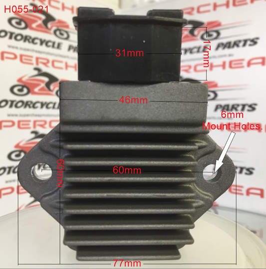 Voltage Regulator, H055-021, Honda, CBR, MCs,NC29 and more. image 0