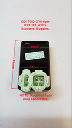 CDI-T002-6pin, GY6, CG125, 200,250,300cc ATV's, Scooters, Buggies, Go Karts. image 0