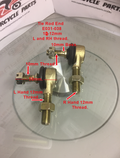 Tie Rod End, E031-038, 10-12mm, L and RH Thread. UTVs, ATVs, Buggies. image 0