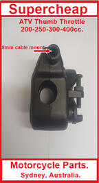 ATV-QUAD Thumb Throttle suits 200-250-300-400cc units. image 1