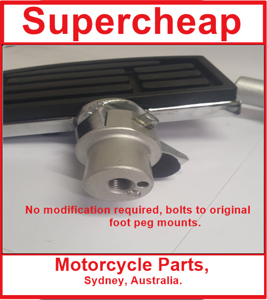 Laro Prostreet and Hunter Daytona riders foot peg replacement. image 1