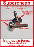 Laro-Hunter-Honda rocker end cover bolts, 4off. image 0