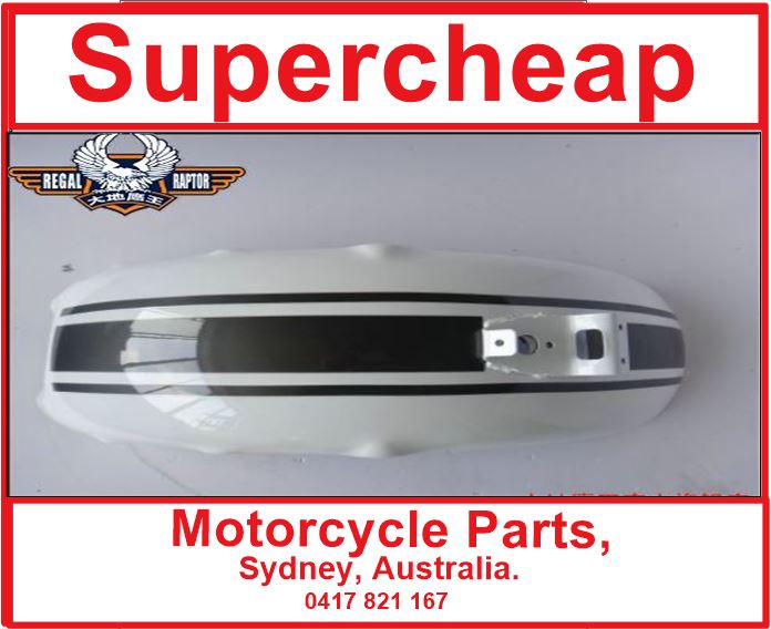 Laro Prostreet, Hunter Daytona, Hunter Spyder white rear mud gaurd. image 0