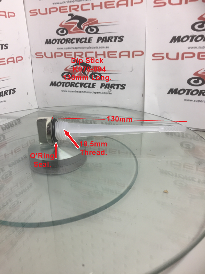 Dip Stick, K070-094, 130mm, Scooters,  ATVs, Buggies and many others. image 0