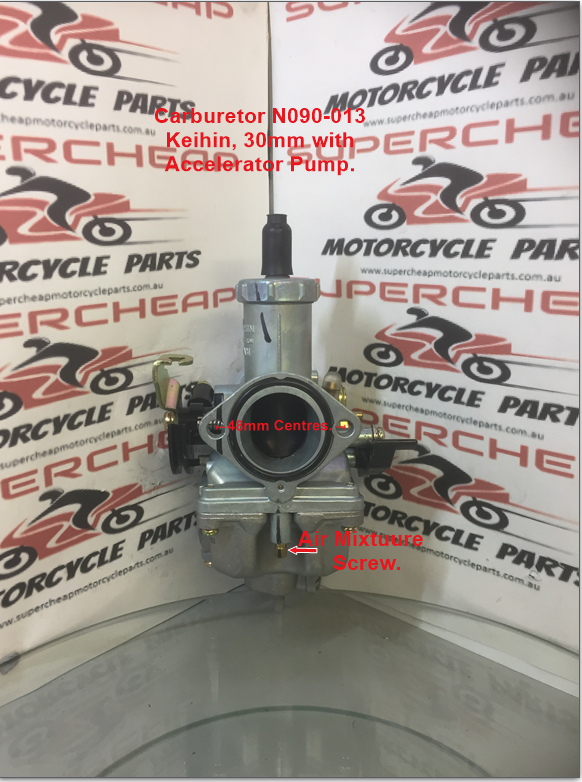 Carburetor, N090-013, Keihin 30mm,  Performance with Accelerator Pump, ATVs image 1