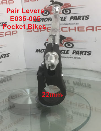 Brake & Clutch Levers, E035-005  and Mounts, Pocket Bikes and Electric Scooters image 3