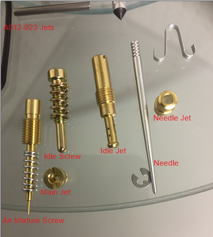 Carburetor Repair kit, A012-023,  To suit a PZ26mm carburetor. image 1