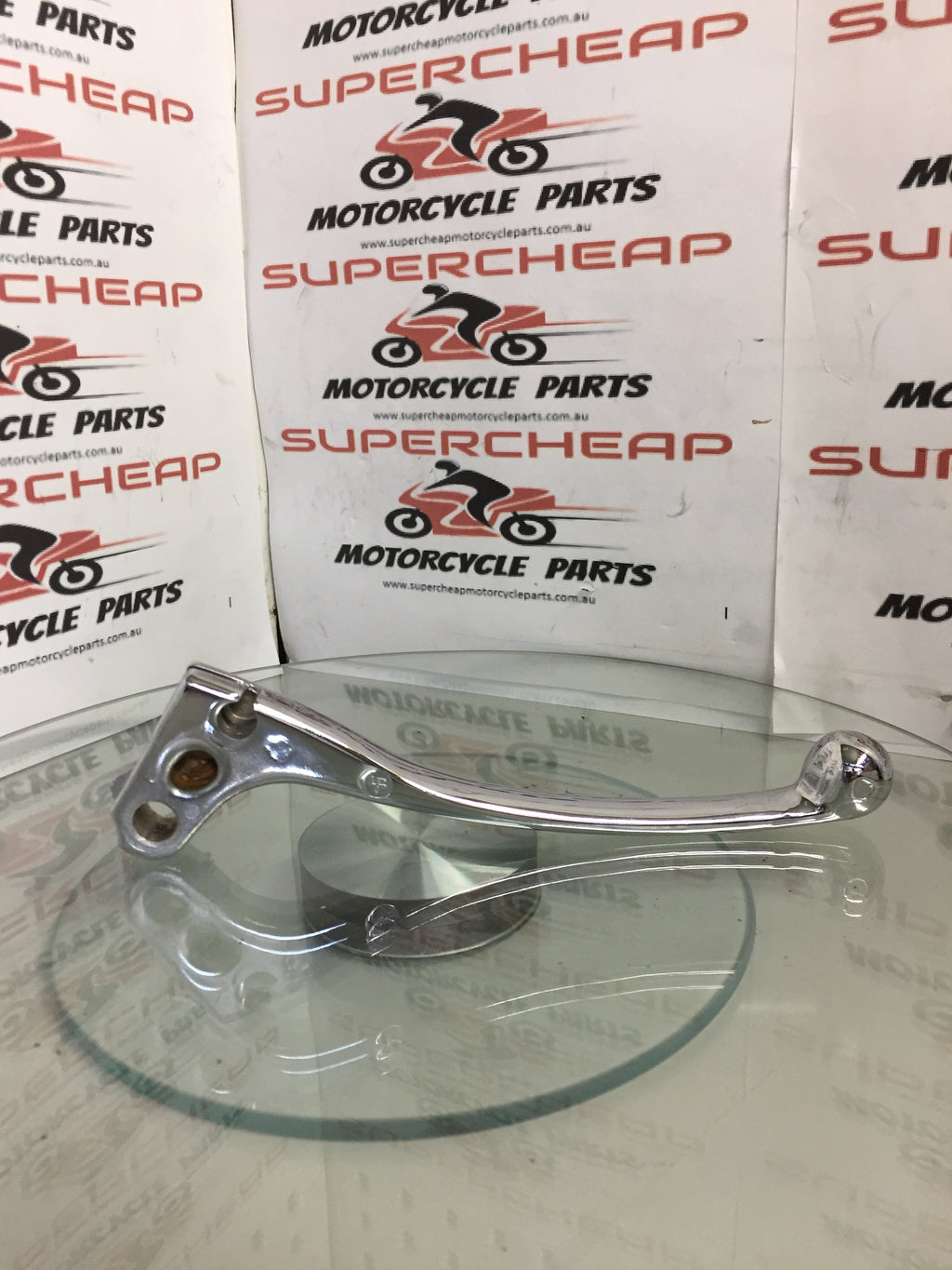 Laro and Hunter Clutch Lever, Will fit all models of Laro and Hunter. Chrome. image 1