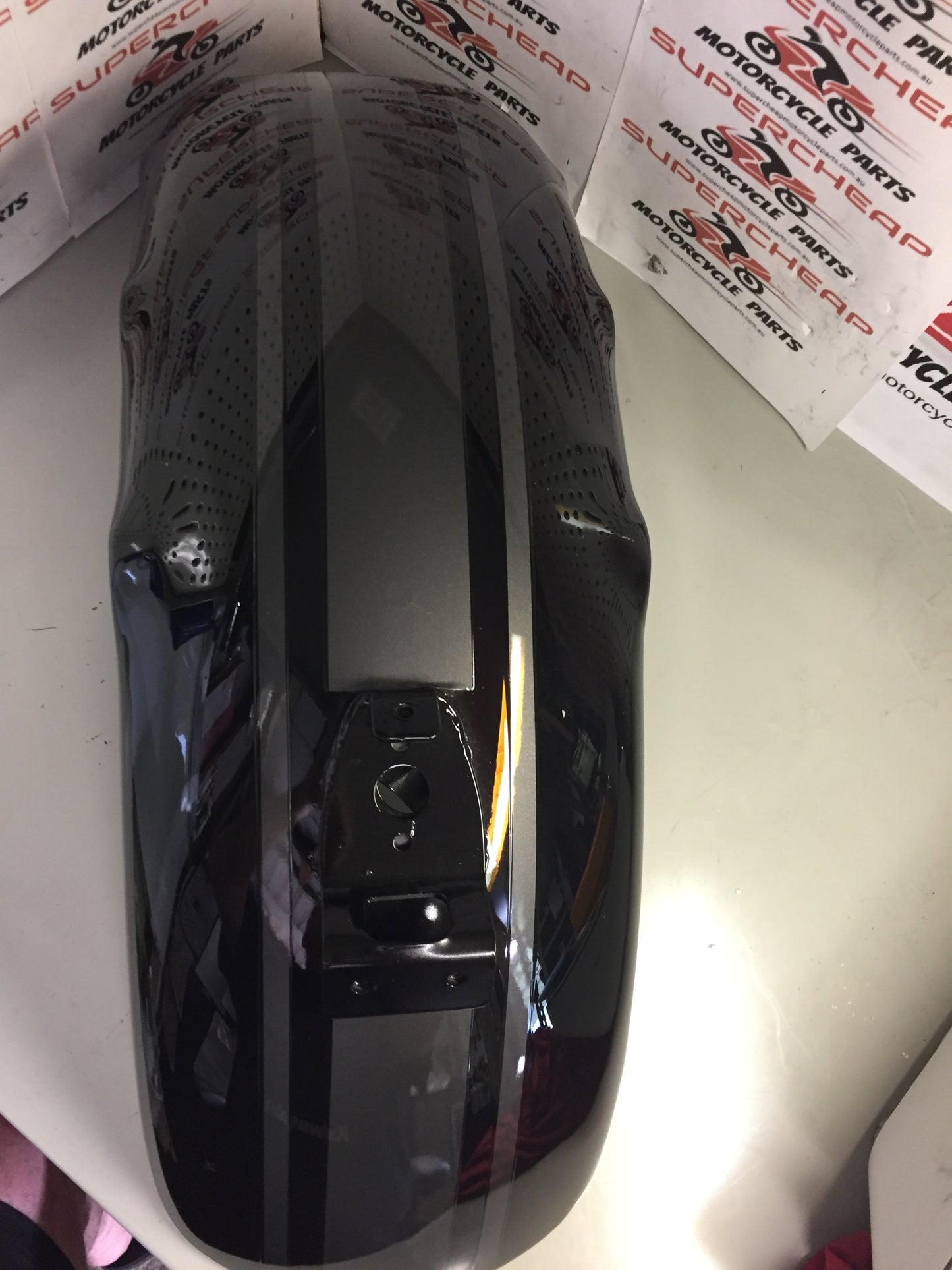 Laro Prostreet and Hunter Daytona 350 Rear Mudgaurd, Rear Fender, Black new. image 3