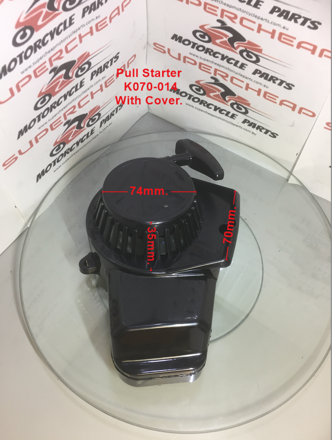 Pull Starter, K070-014, suits Pocket bikes, Mini Quads, Mini Dirt Bikes. image 2