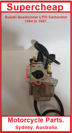 Suzuki Quadrunner LT50 Carburetor, 1984 to 1987. image 2