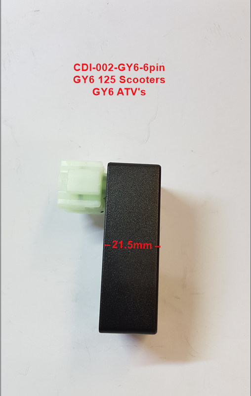 CDI-T002-6pin, GY6, CG125, 200,250,300cc ATV's, Scooters, Buggies, Go Karts. image 1