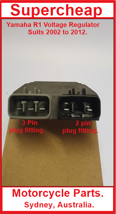 Yamaha R1 Voltage Regulator suits models 2002 to 2012. image 2