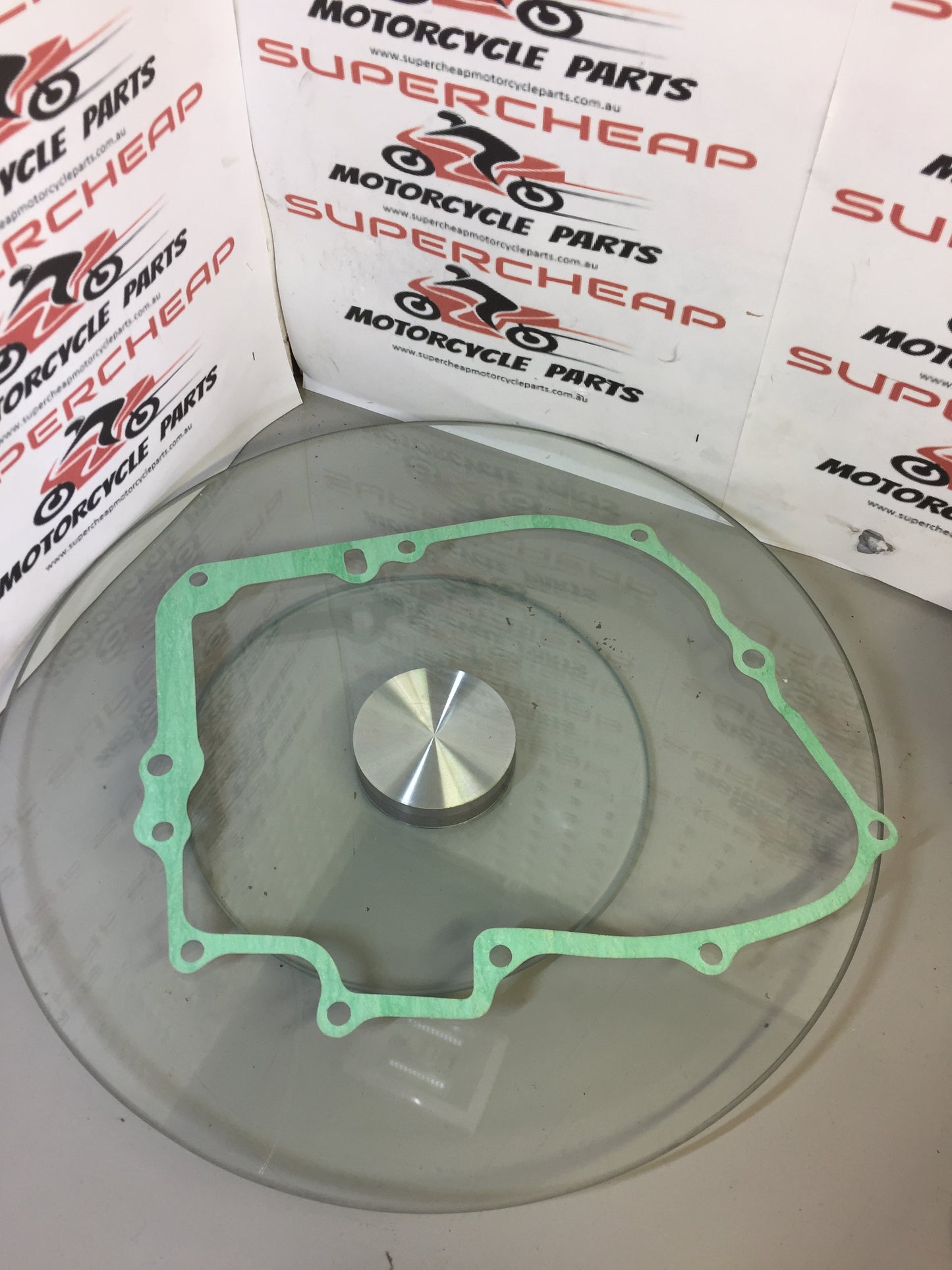 Laro Clutch Cover gasket, 2009-2010 model 250cc engines. image 0