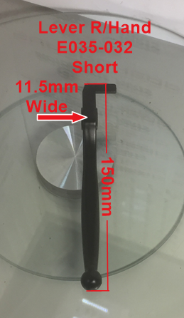 Brake Lever, E035-032, R/ Hand, Shorty, Scooters, Pit Dikes, Pocket Bikes image 4
