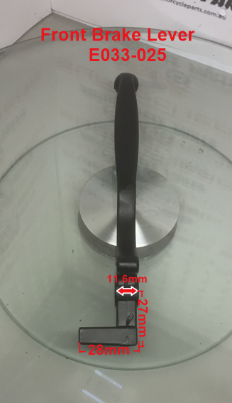 Brake Lever, E033-025, L/Hand Hydraulic for ATVs and Scooters image 4