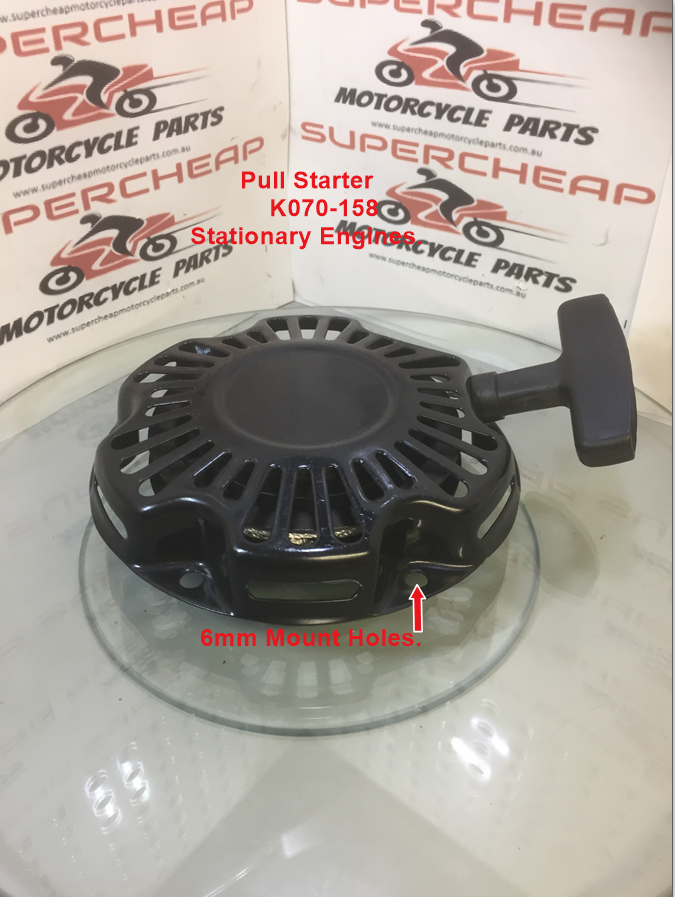 Pull Starter, K070-158, for 154 Stationary Engines, Generators, Water Pumps. image 2