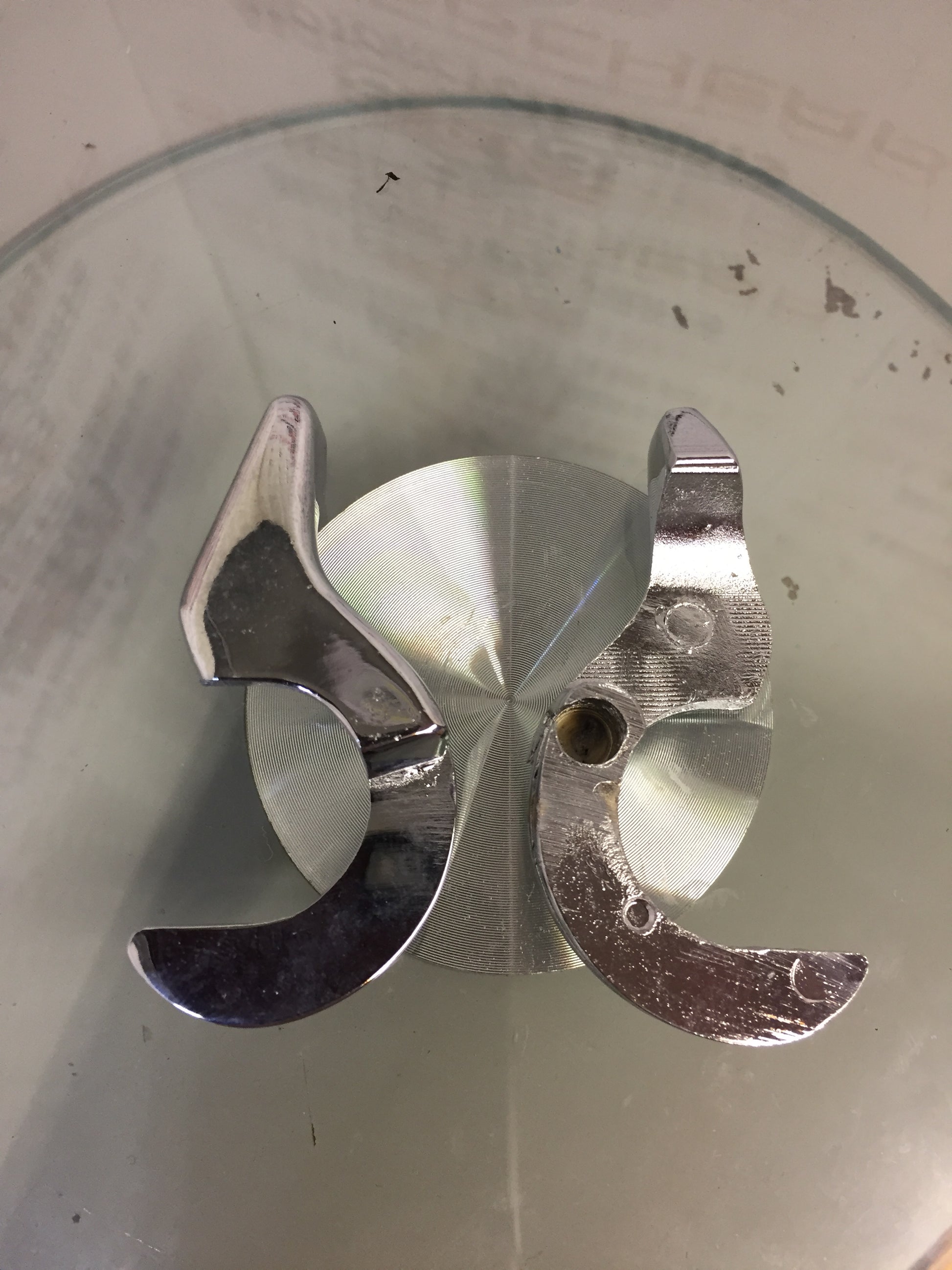 Laro Regal Raptor Choke Lever, chrome. image 0