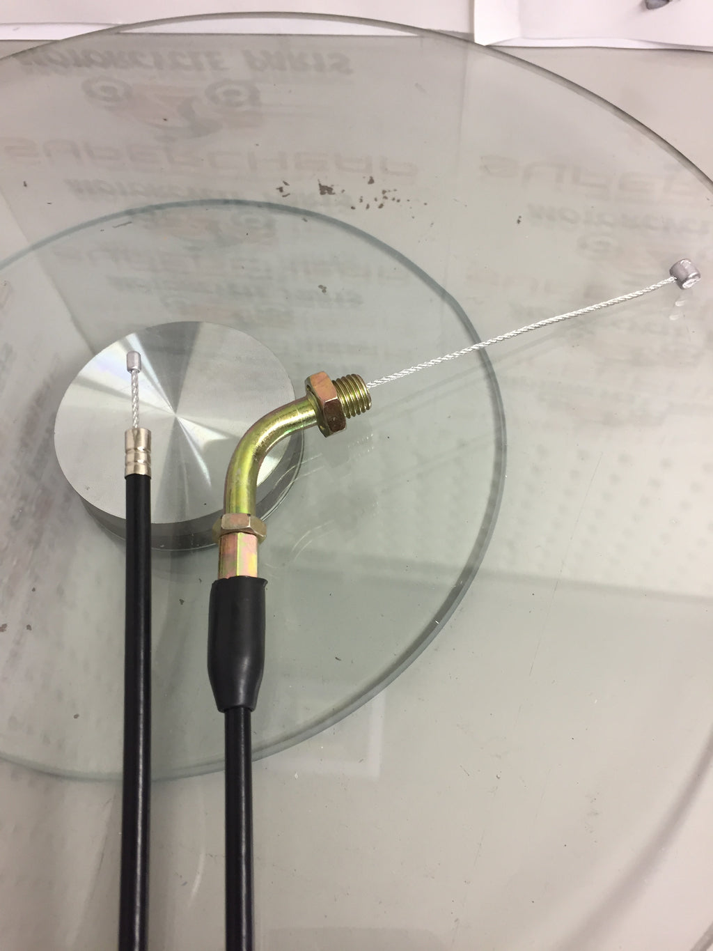 Throttle Cable, D030-077, 765mm, Pit Bikes, Mini Bikes, ATVs, Buggies, Go Karts. image 1