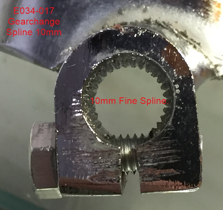 Gear Change E034-017, 10mm, Long, Heal/Toe. image 4