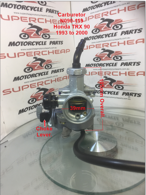 Carburetor, N090-119, 22mm,  Honda TRX 90/125 Fourtrax, ATC 110 and many more. image 2
