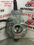 Carburetor, N090-055, 16mm, Honda XR80 Style, Suits,  ATVs, Dirt Bikes etc. image 1