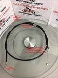 Throttle Cable, D030-075, 750mm, ATVs, Buggies, 125cc to 250cc units. image 0