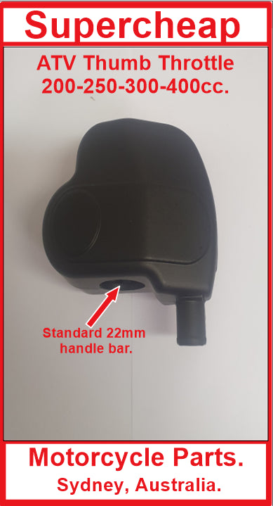 ATV-QUAD Thumb Throttle suits 200-250-300-400cc units. image 0