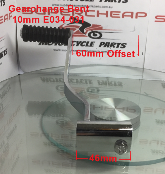 Gear Change,  E034-031, 10mm Spline. Offset Lever. image 4