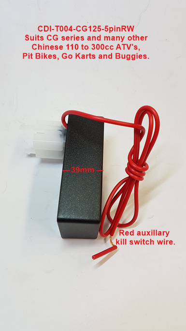 CDI-T004-CG125-5pin RW, ATV's, Pit Bikes, Scooters, Buggies, Go Karts. image 1