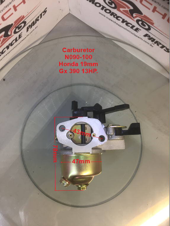 Carburetor, N090-100, Honda GX 390, 13hp, Generators, Pumps. image 4