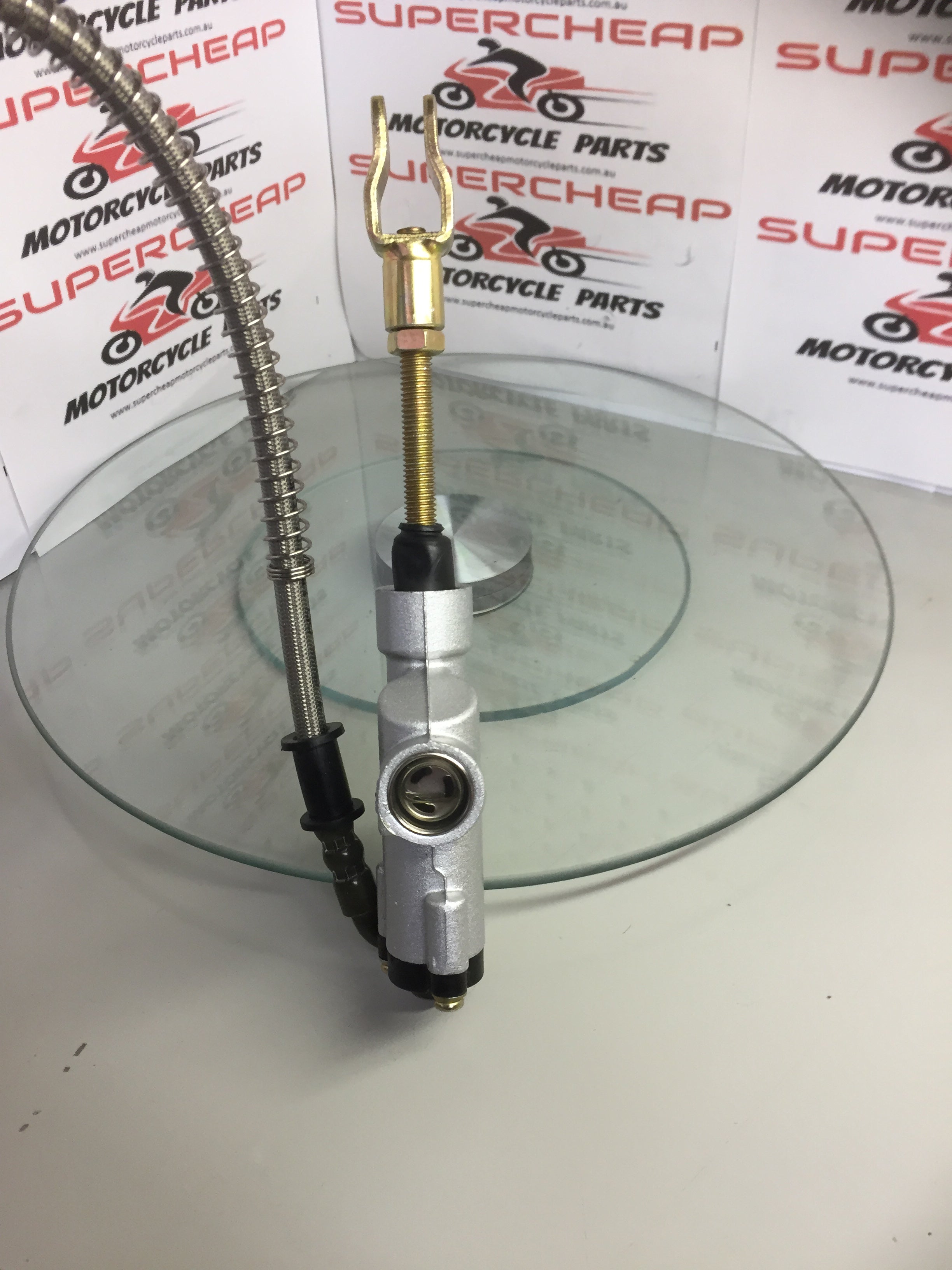 R/ Caliper-Master Cylinder, C029-025, includes brake pads and line. image 3