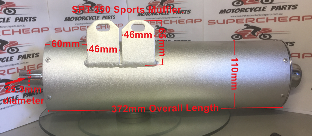 Laro SPT 350 sports muffler. image 3