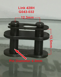 Joining Link, G043-032, 428H, heavy duty series. image 0