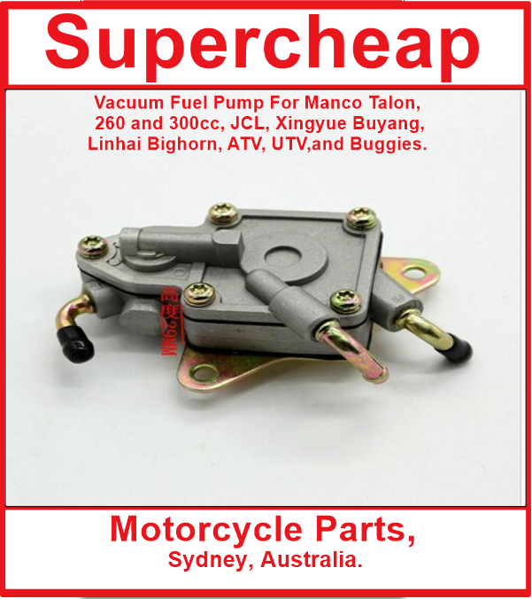 Vacuum Fuel Pump, suits Buggies, ATV's, UTV's, Go Karts and many more. image 1