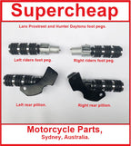 Laro-Hunter rider and pillion foot pegs. image 0