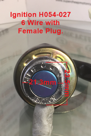 Ignition, H054-027, 6 Wire with Female Plug, UTVs, ATVs, Buggies. image 1
