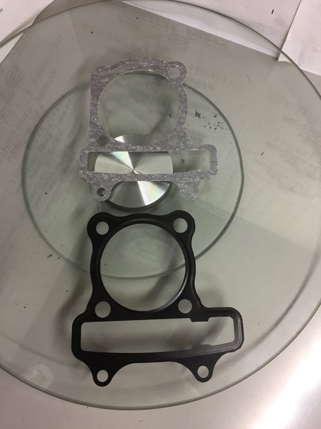 Gasket Set, K078-057,  57.4mm, GY6, 150cc, Top End, Head and Base Gasket. image 1