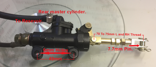 Laro Regal  rear brake master cylinder. image 0