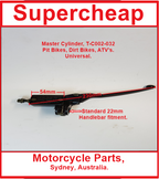 Brake Master Cylinder, FD-C002-032, Suitable for Pit Bikes, Dirt Bikes, ATV's. image 2