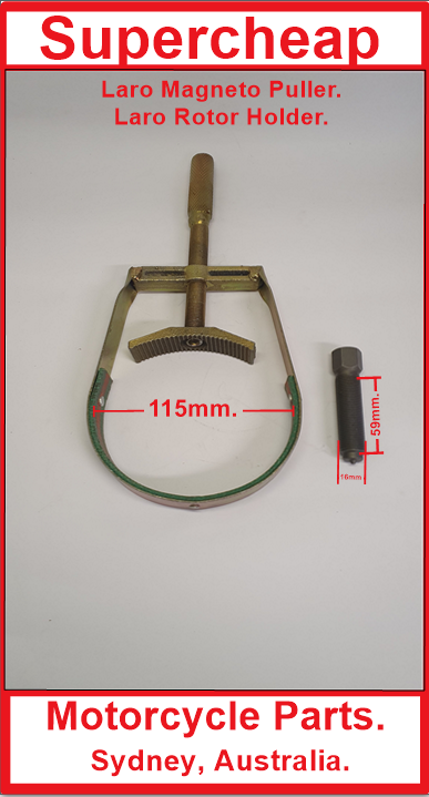 Laro/ Honda/ Hunter magneto puller and rotor holder. image 0
