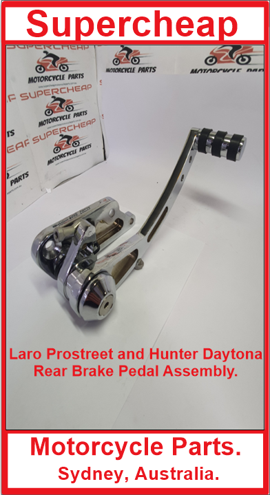 Laro Prostreet and Hunter Daytona rear brake pedal assembly. image 0