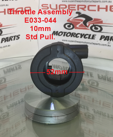 Throttle Assembly, E033-044, Straight Pull, 10mm, Plastic. image 2