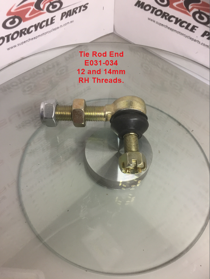 Tie Rod End, E031-034, 12-14mm Male Thread. UTVs, ATVs, Buggies. image 2