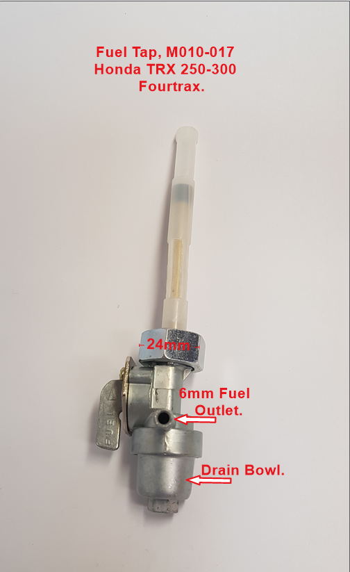 Honda Fuel Tap, M010-017, TRX, ATC, VT, VF, CB, XL, and many more Honda's. image 3